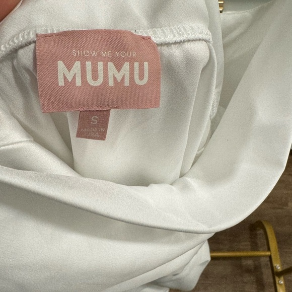 Show Me Your MuMu White Midi Dress - Picture 5 of 7